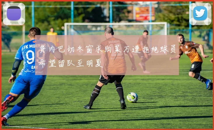 费内巴切冬窗求购莱万遭拒绝球员希望留队至明夏